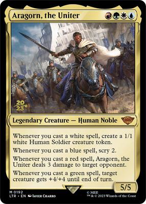 Aragorn, the Uniter card from Prerelease Cards