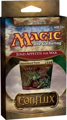 Conflux - Intro Pack - Jund Appetite for War card from Conflux