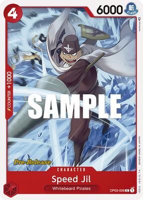 Speed Jil card from Pillars of Strength Pre-Release Cards