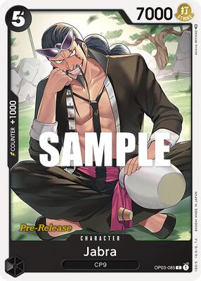 Jabra card from Pillars of Strength Pre-Release Cards