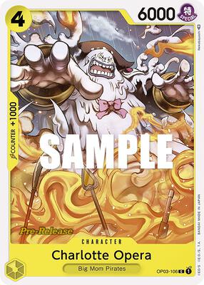 Charlotte Opera card from Pillars of Strength Pre-Release Cards
