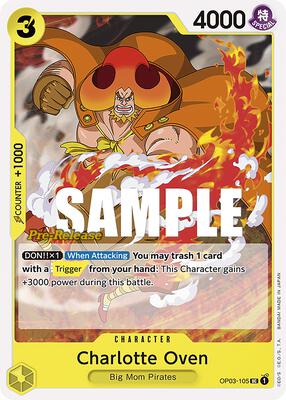 Charlotte Oven card from Pillars of Strength Pre-Release Cards