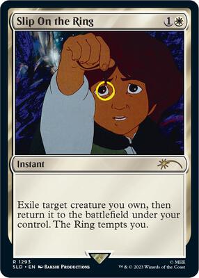 Slip on the Ring card from Secret Lair Drop Series