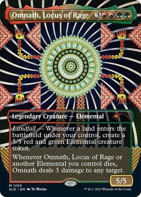 Omnath, Locus of Rage card from Secret Lair Drop Series
