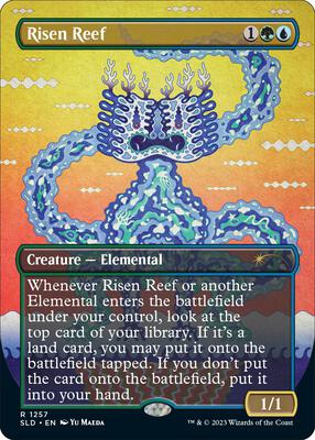 Risen Reef card from Secret Lair Drop Series