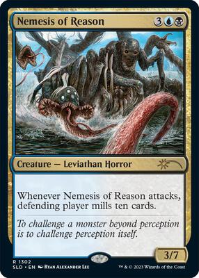 Nemesis of Reason card from Secret Lair Drop Series