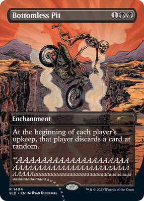 Bottomless Pit (1404) card from Secret Lair Drop Series
