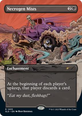 Necrogen Mists card from Secret Lair Drop Series