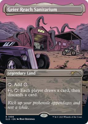 Geier Reach Sanitarium card from Secret Lair Drop Series