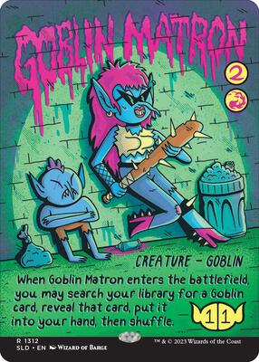 Goblin Matron card from Secret Lair Drop Series