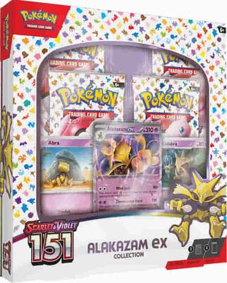 151: Alakazam ex Collection card from SV: Scarlet & Violet 151