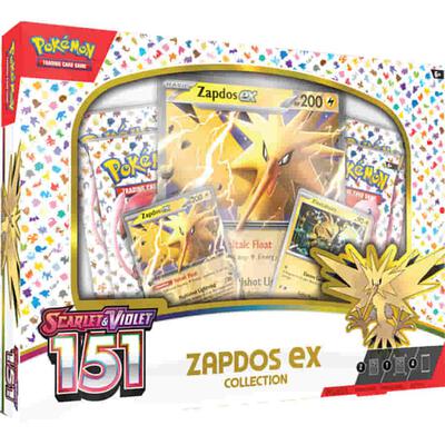 151: Zapdos ex Collection card from SV: Scarlet & Violet 151