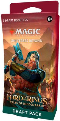 Universes Beyond: The Lord of the Rings: Tales of Middle-earth - Draft Booster Pack (3-Pack) card from Universes Beyond: The Lord of the Rings: Tales of Middle-earth