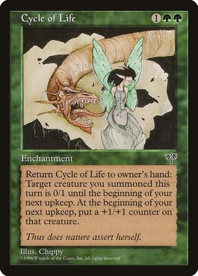 Cycle of Life card from Mirage