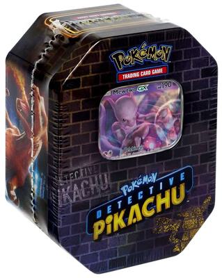 Detective Pikachu Tin [Mewtwo] card from Detective Pikachu