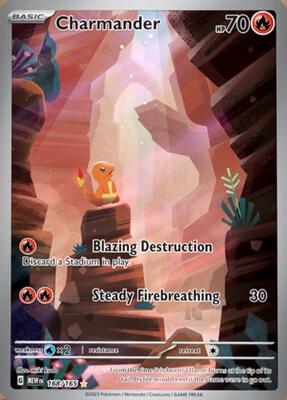 Charmander - 168/165 card from SV: Scarlet & Violet 151