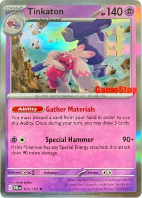 Tinkaton - 105/193 (GameStop Exclusive) card from Miscellaneous Cards & Products