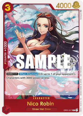 Nico Robin (Store Championship 2023 Participation Pack Vol.1) card from One Piece Promotion Cards
