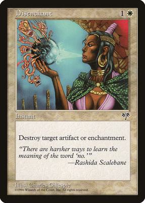 Disenchant card from Mirage