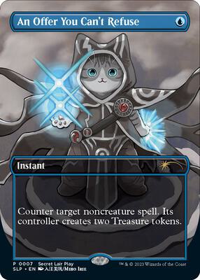 An Offer You Can't Refuse card from Secret Lair Showdown