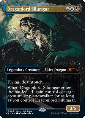 Dragonlord Silumgar card from Secret Lair Showdown