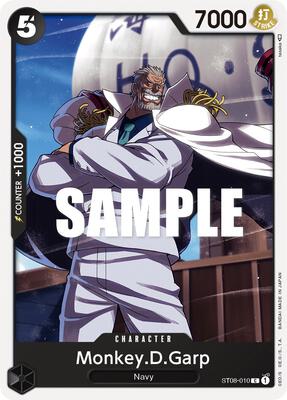 Monkey.D.Garp card from Starter Deck 8: Monkey.D.Luffy
