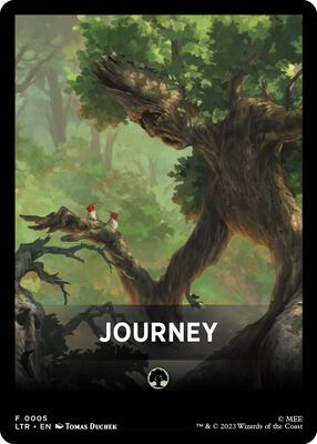Journey Theme Card card from Universes Beyond: The Lord of the Rings: Tales of Middle-earth