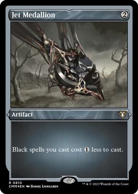 Jet Medallion (Foil Etched) card from Commander Masters