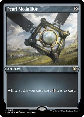 Pearl Medallion (Foil Etched) card from Commander Masters