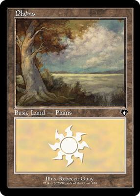 Plains (438) (Retro Frame) card from Commander Masters