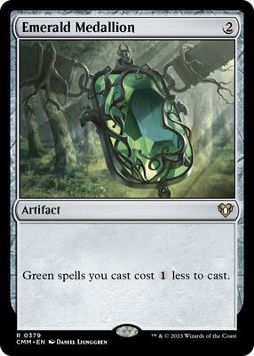 Emerald Medallion card from Commander Masters