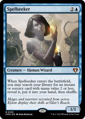 Spellseeker card from Commander Masters