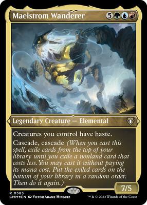 Maelstrom Wanderer (Foil Etched) card from Commander Masters