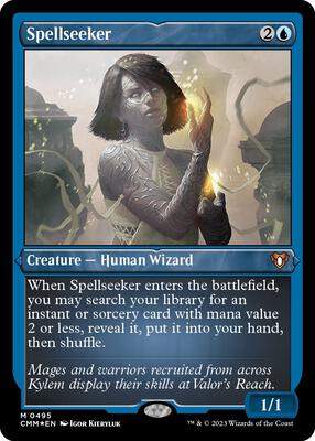 Spellseeker (Foil Etched) card from Commander Masters