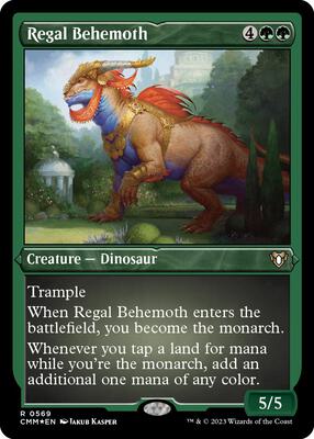 Regal Behemoth (Foil Etched) card from Commander Masters