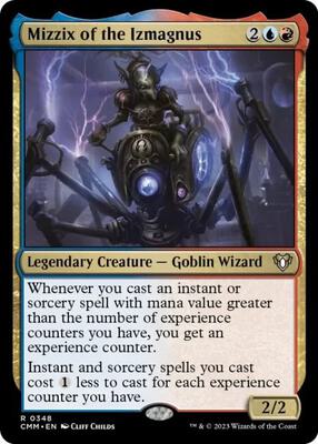 Mizzix of the Izmagnus card from Commander Masters