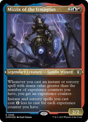 Mizzix of the Izmagnus (Foil Etched) card from Commander Masters