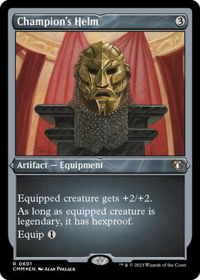Champion's Helm (Foil Etched) card from Commander Masters