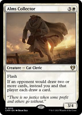 Alms Collector card from Commander Masters