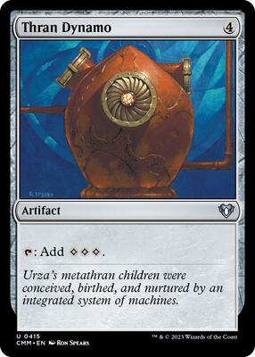 Thran Dynamo card from Commander Masters