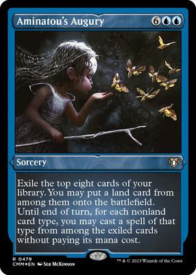 Aminatou's Augury (Foil Etched) card from Commander Masters