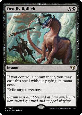 Deadly Rollick card from Commander Masters
