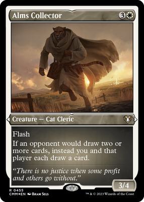 Alms Collector (Foil Etched) card from Commander Masters