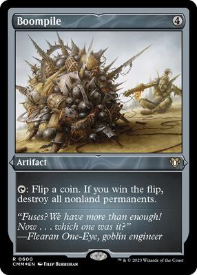 Boompile (Foil Etched) card from Commander Masters