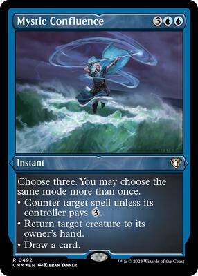 Mystic Confluence (Foil Etched) card from Commander Masters