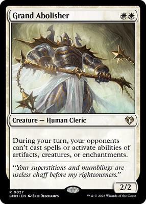 Grand Abolisher card from Commander Masters