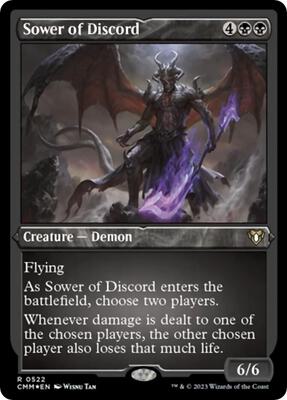 Sower of Discord (Foil Etched) card from Commander Masters
