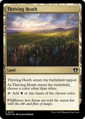 Thriving Heath card from Commander Masters