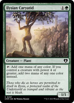Ilysian Caryatid card from Commander Masters