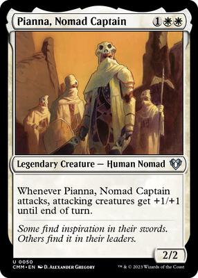 Pianna, Nomad Captain card from Commander Masters